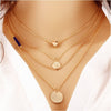 Classic Multilayer Link Chain Beads Body Necklace